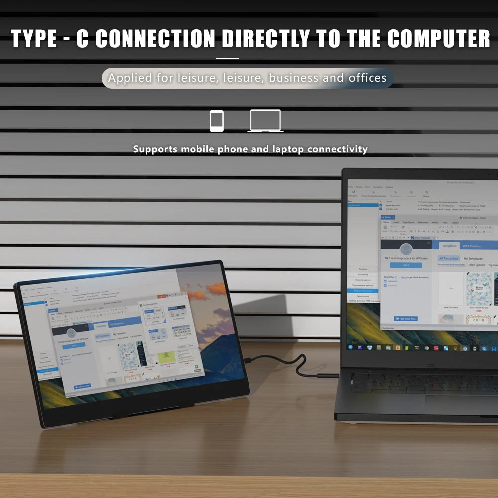 60Hz 14-Inch Portable Monitor